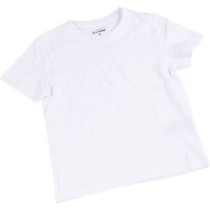 T Shirt B: 36 Cm Afm 5 6 Jaar Ronde Hals 145 Gr Wit