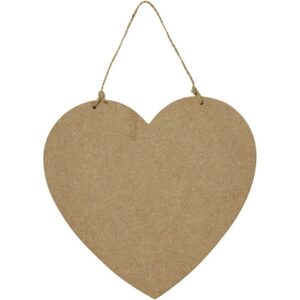 Hart, Afm 18,5x19,5 Cm Dikte 5 Mm