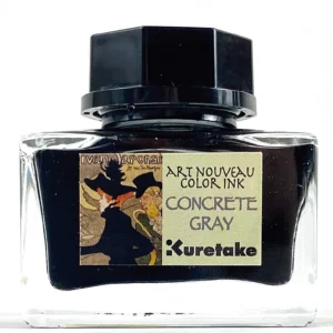 Art Nouveau Color Ink Concrete Gray