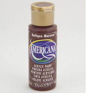 Americana Acrylics 59ml, Antique Maroon