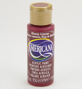 Americana Acrylics 59ml, Alizarin Crimson