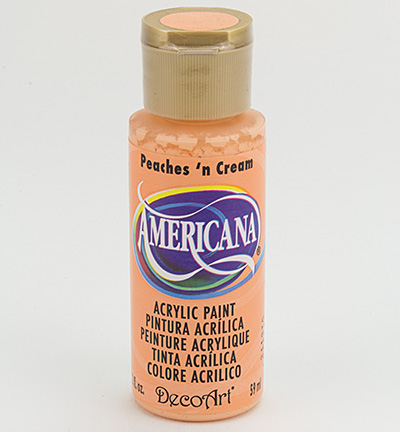 Americana Acrylics 59ml, Peaches 'n Cream