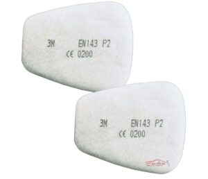 3m P2 Stoffilter Set à 2 Stuks