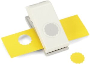 Ek Tools Medium Punch 1 Inch Scallop Circle (54 20067)