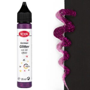 German Glitter | Fuchsia
