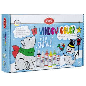 Viva Kids Window Color Set Let It Snow