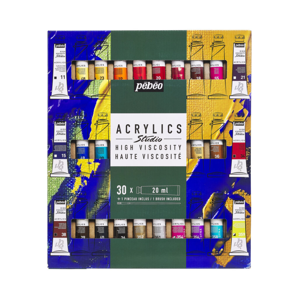 Pébéo Studio Acrylic Set 30 × 20 Ml